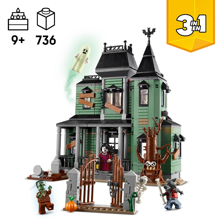 Haunted Mansion 31167 | Creator 3-in-1 | Buy online at the Official LEGO® Shop US