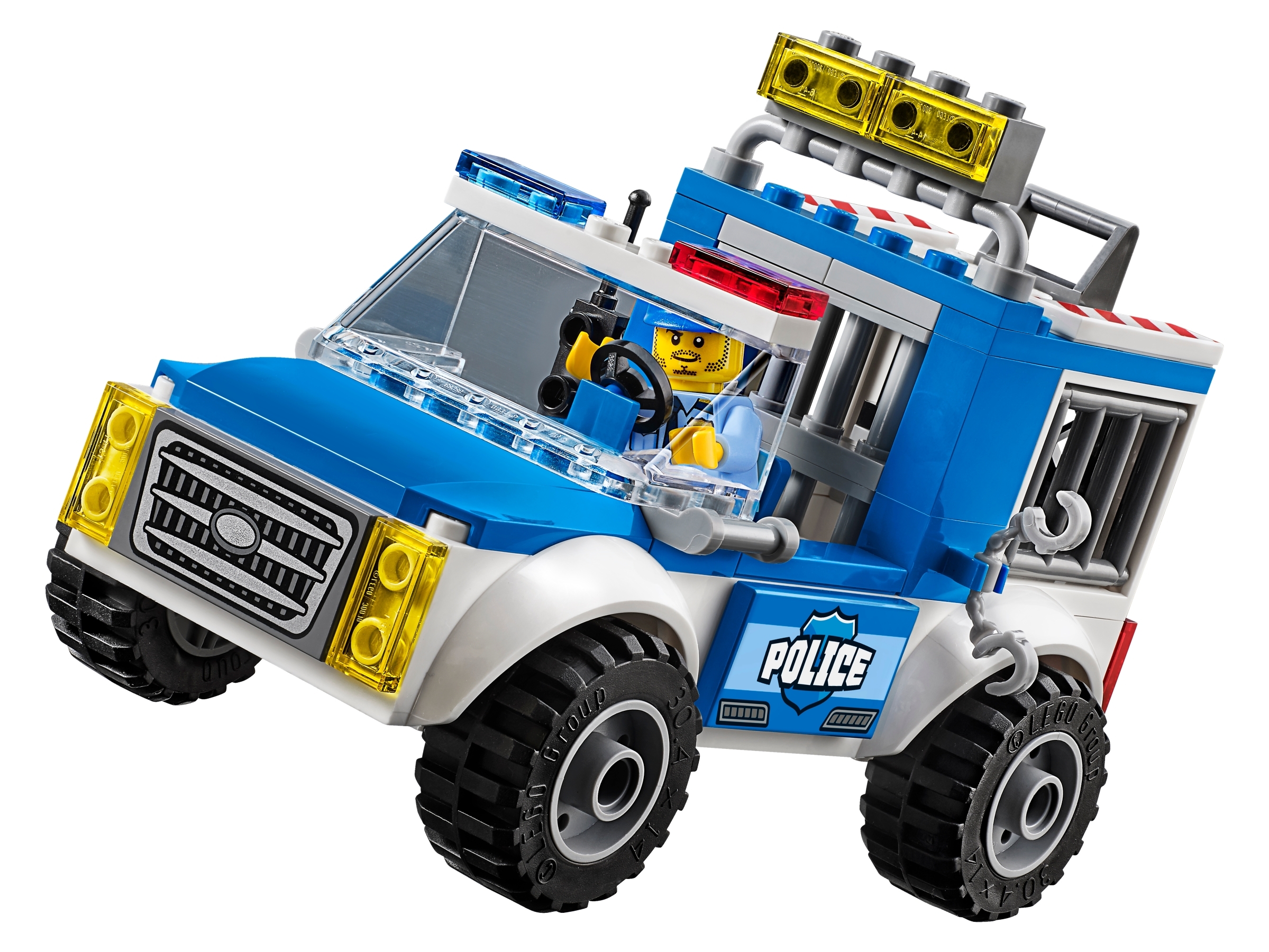 lego juniors police truck chase