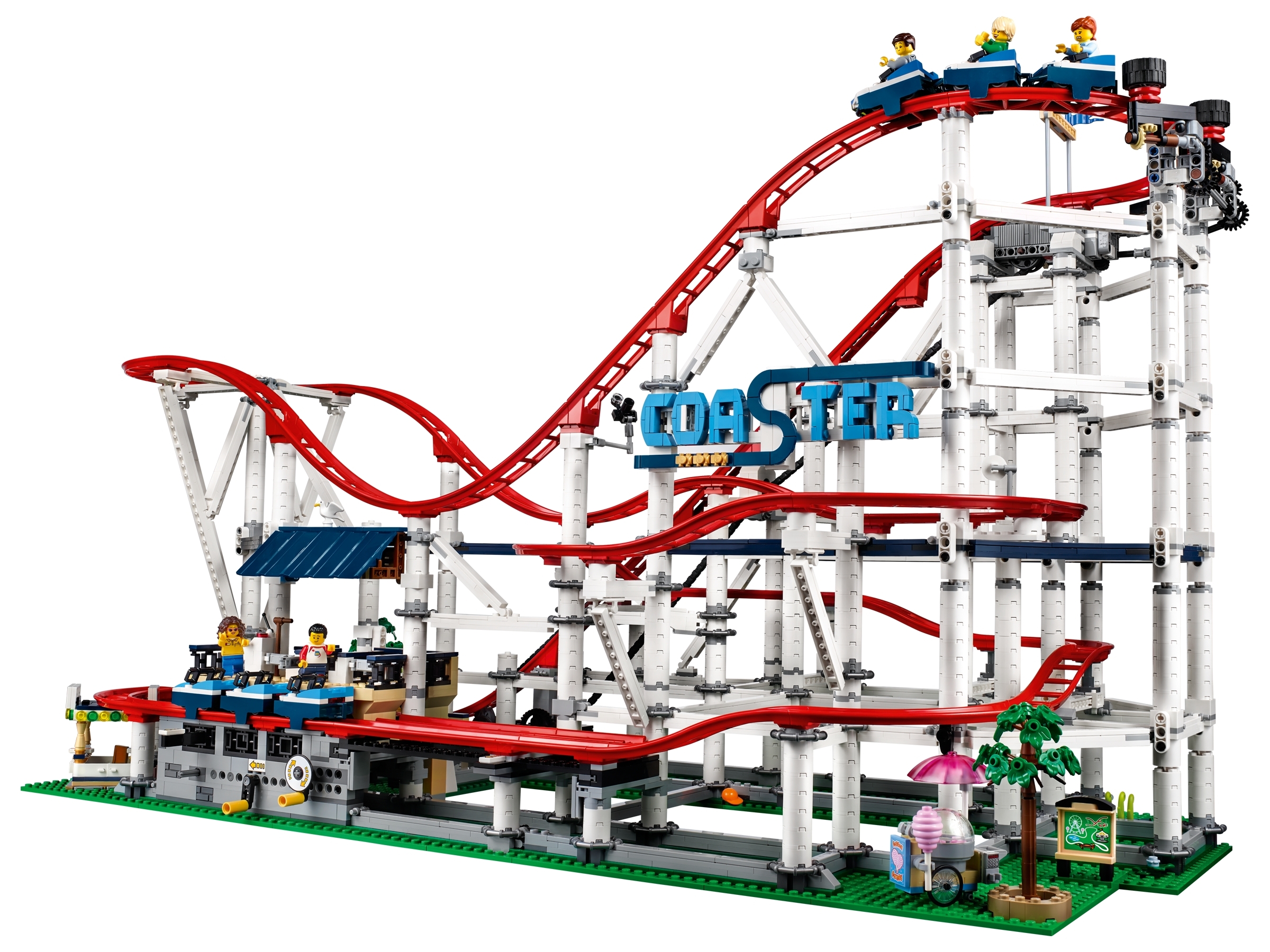 Jeg spiser morgenmad grådig Lægge sammen Roller Coaster 10261 | Creator Expert | Buy online at the Official LEGO®  Shop US