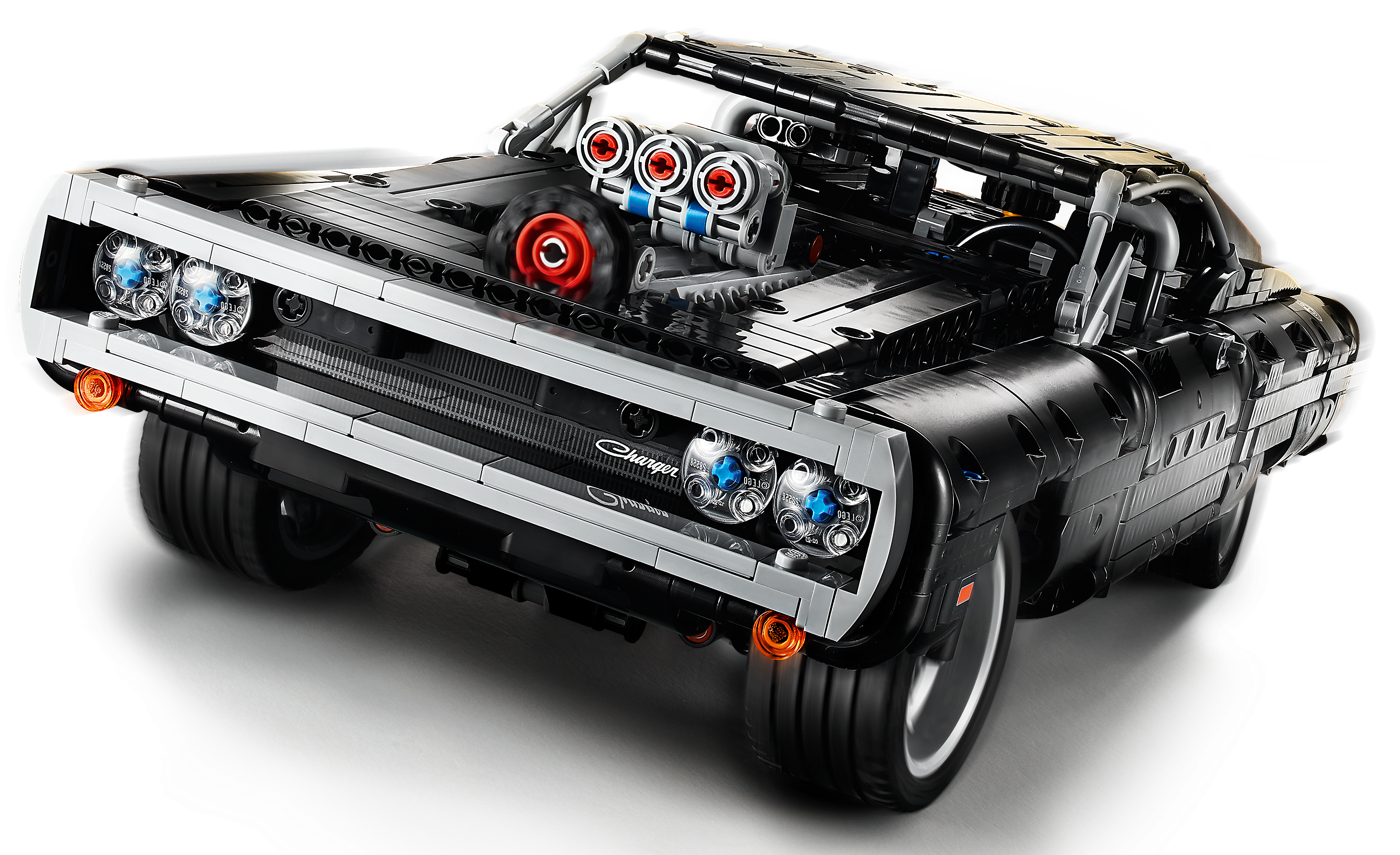 2020 New LepinBlocks Technic Series Supercar Dom's Dodge Charger 42111 Model