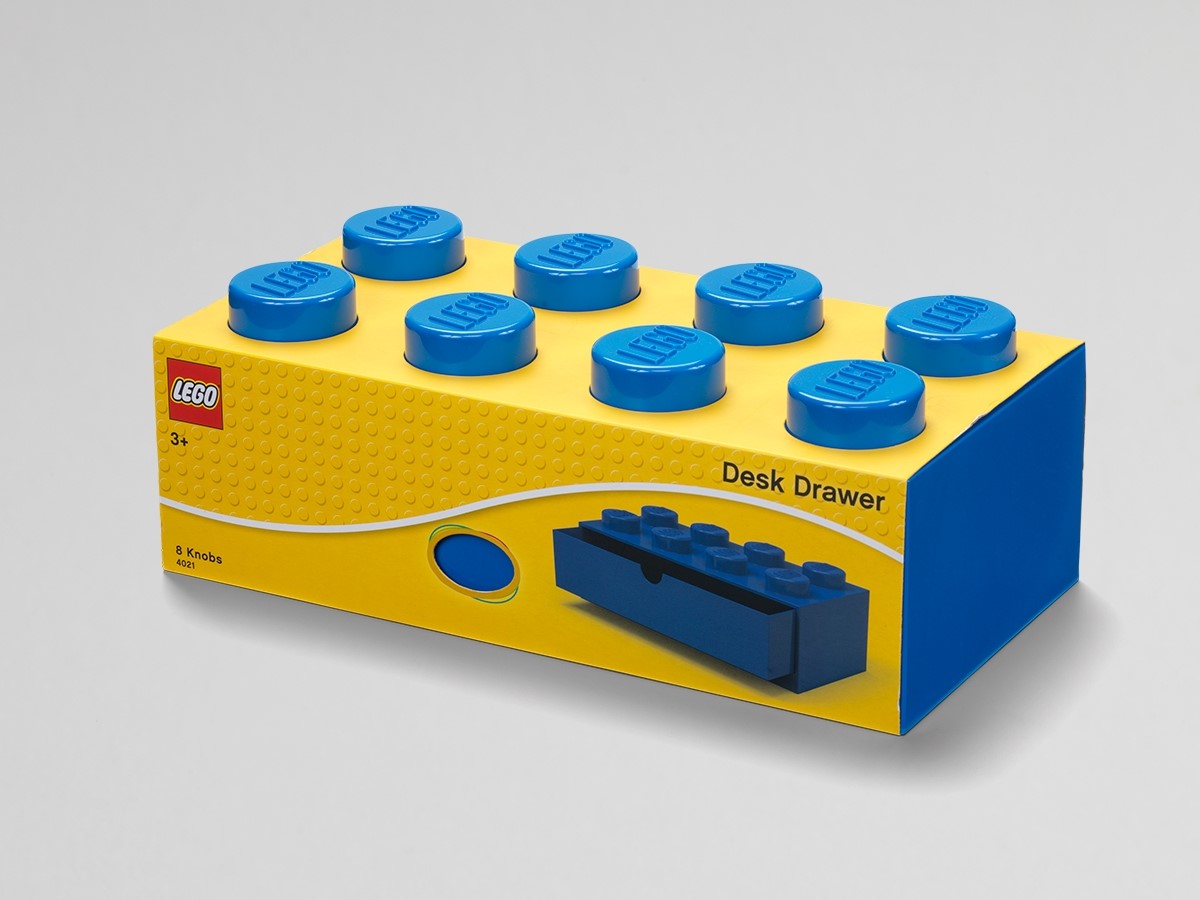 LEGO® 8-Stud Blue Desk Drawer 5005891 | Other | Buy online at the Official LEGO® Shop US