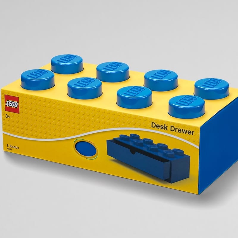 LEGO® 8-Stud Blue Desk Drawer 5005891 | Other | Buy online at the Official LEGO® Shop US