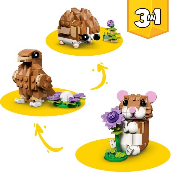Cute Hamster with a Flower - Image 5
