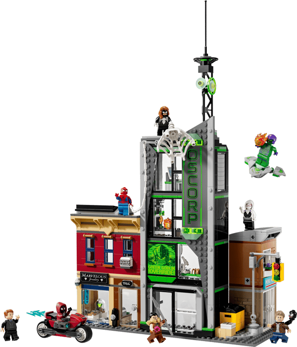 LEGO 76324 Spider-Man contre Oscorp