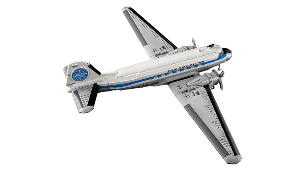 LEGO 11378 Avion de ligne Douglas™ DC-3™ de la PAN AM® — visuel 3 sur 8