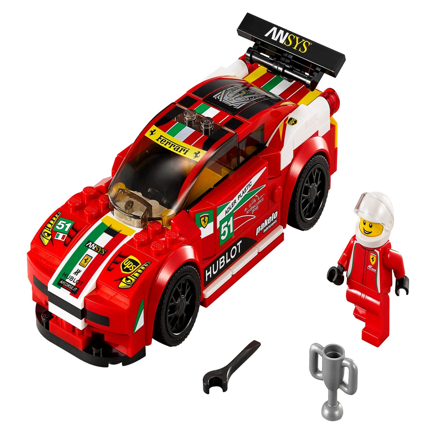 Italia GT2 75908 Speed Champions Officiel LEGO® Shop