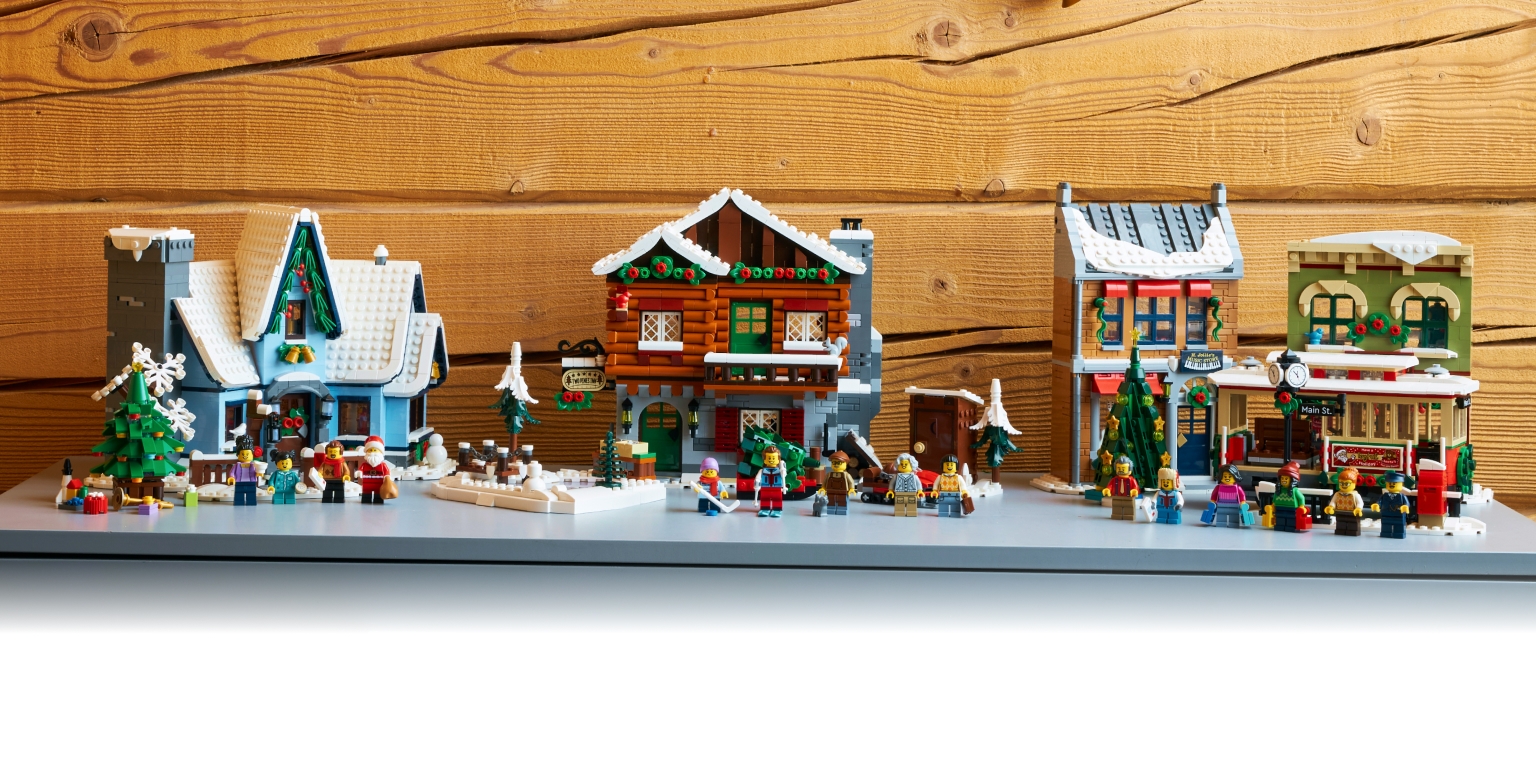 Every set from the LEGO® Winter Village Collection