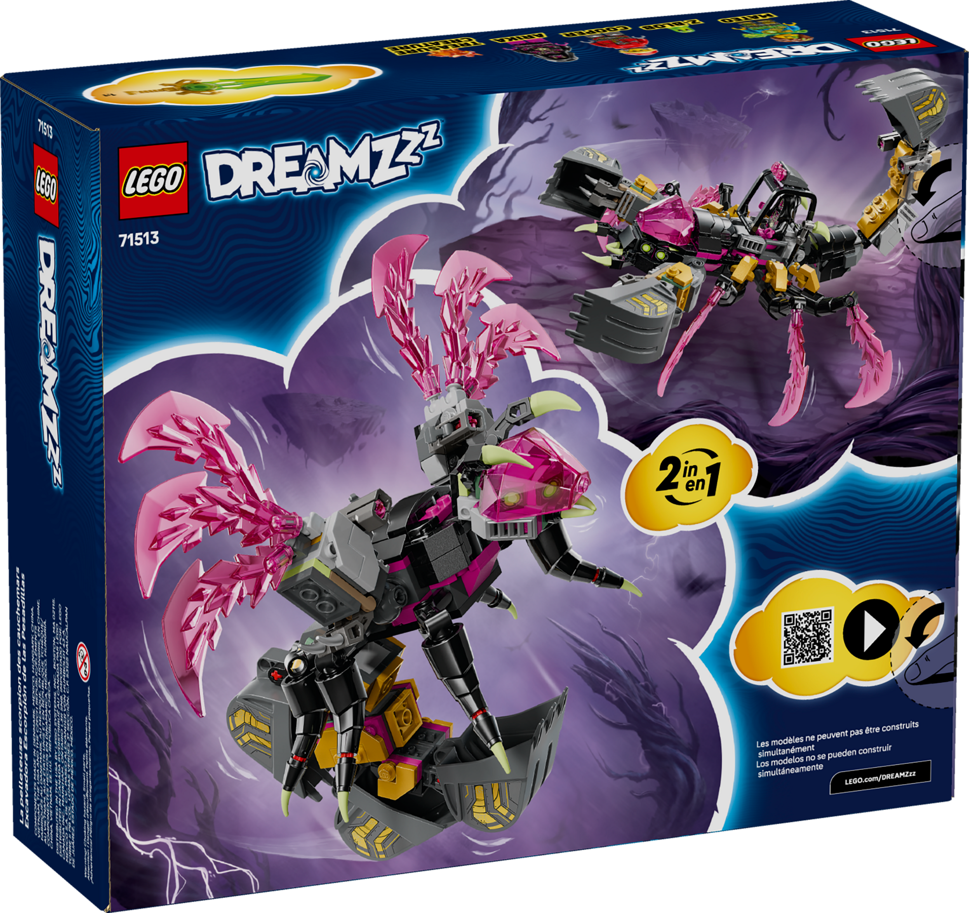 Nightmare Scorpion Digger 71513 | LEGO® DREAMZzz™ | Buy online at