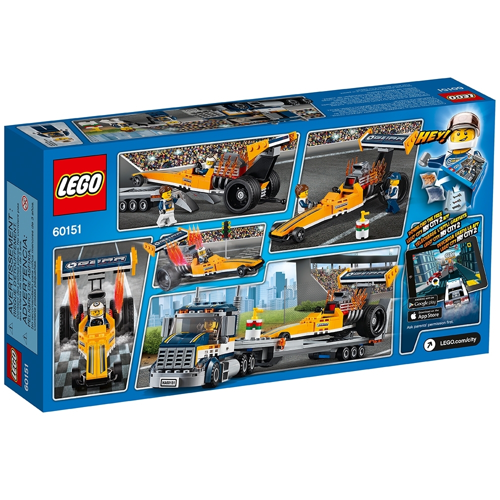 Dragster Transporter | | Buy online at the LEGO® Shop US