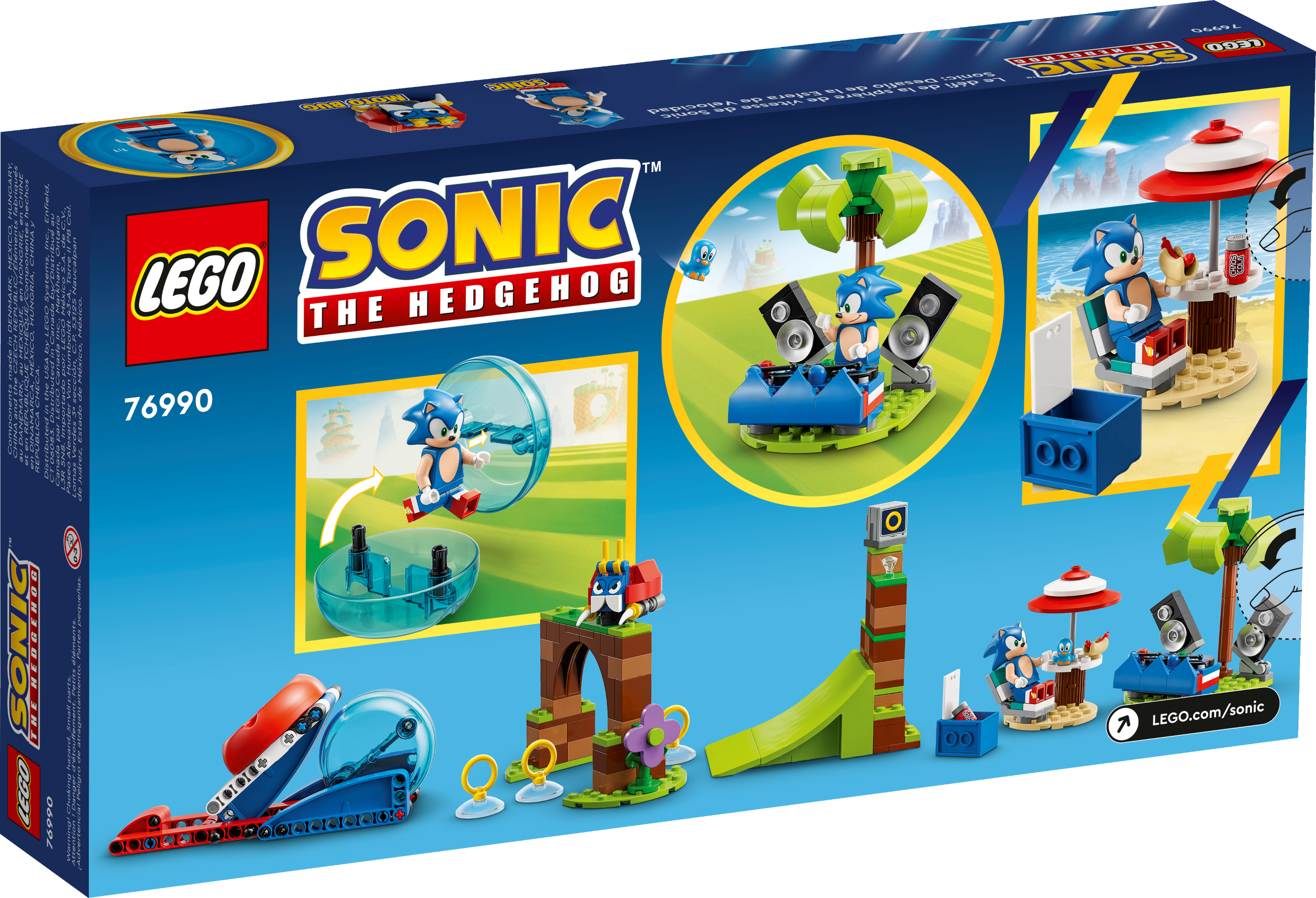 LEGO Lego Sonic: Desafio De La Esfera De Velocidad 76990