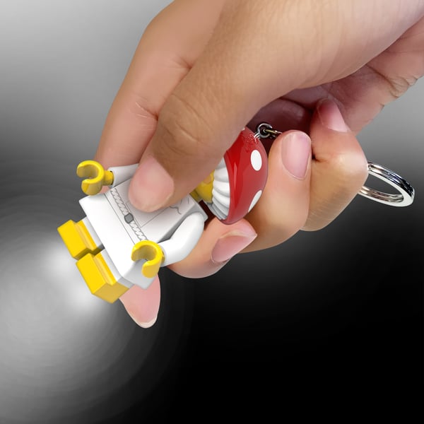 LEGO 5009483 Porte-clés lumineux La gnome champignon — visuel 7 sur 8