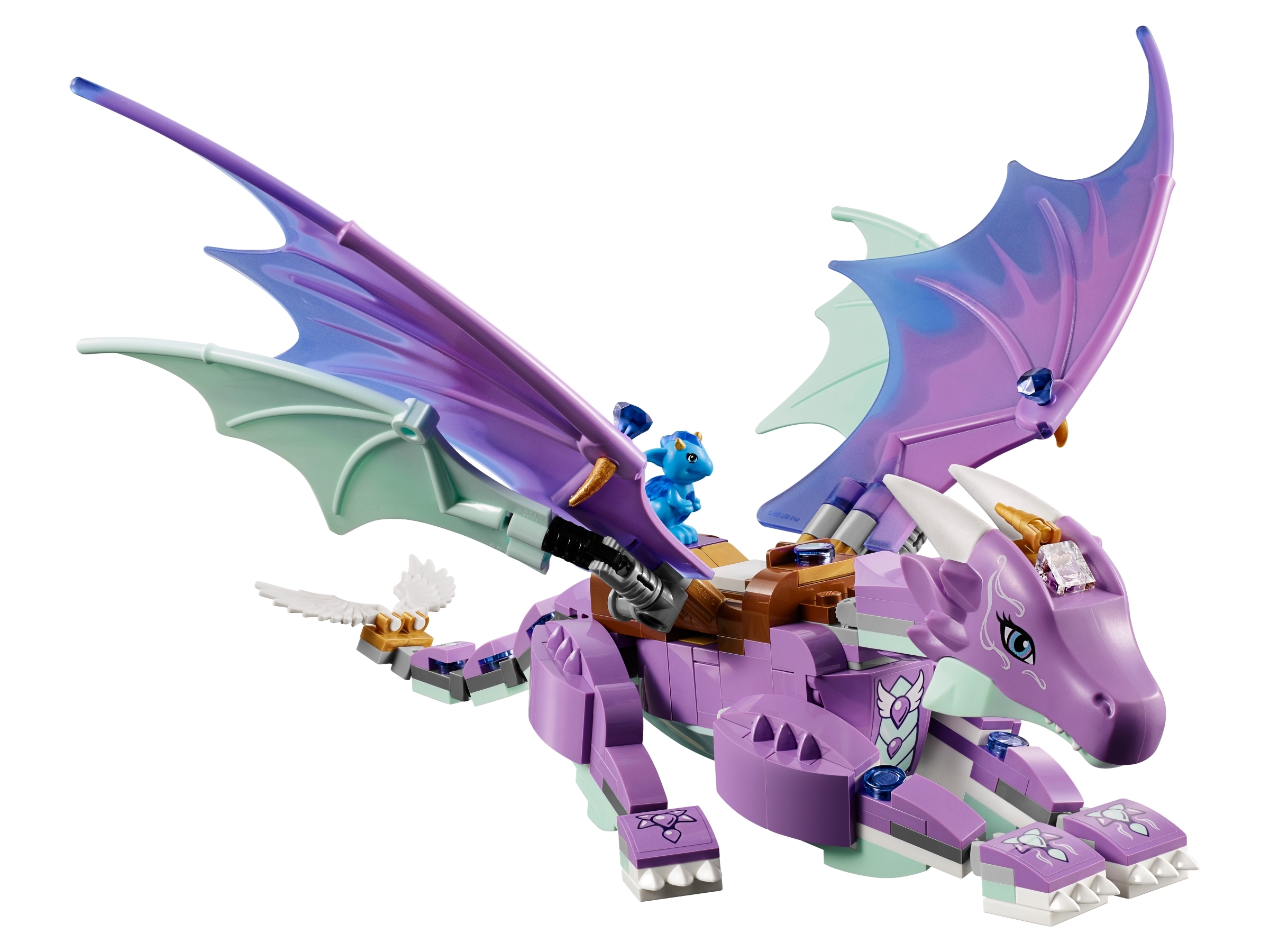 Dark Purple FROM SET 41178 Elves elf015 NEW LEGO Aira Windwhistler 