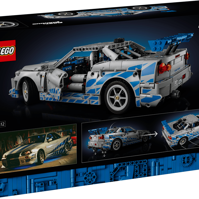 2 Fast 2 Furious Nissan Skyline GT-R (R34) Car 42210 | Technic 2 Fast 2 Furious Nissan Skyline GT-R (R34) Car 42210 | Technic