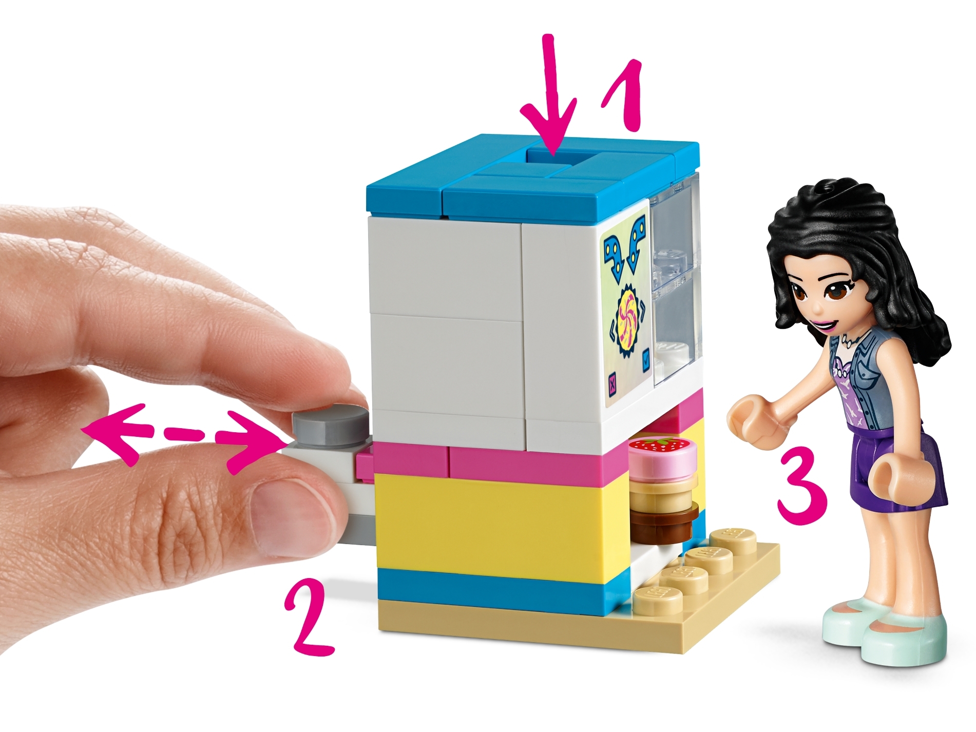LEGO Friends Olivia’s Cupcake Café 41366 Building Kit 335 Pieces 