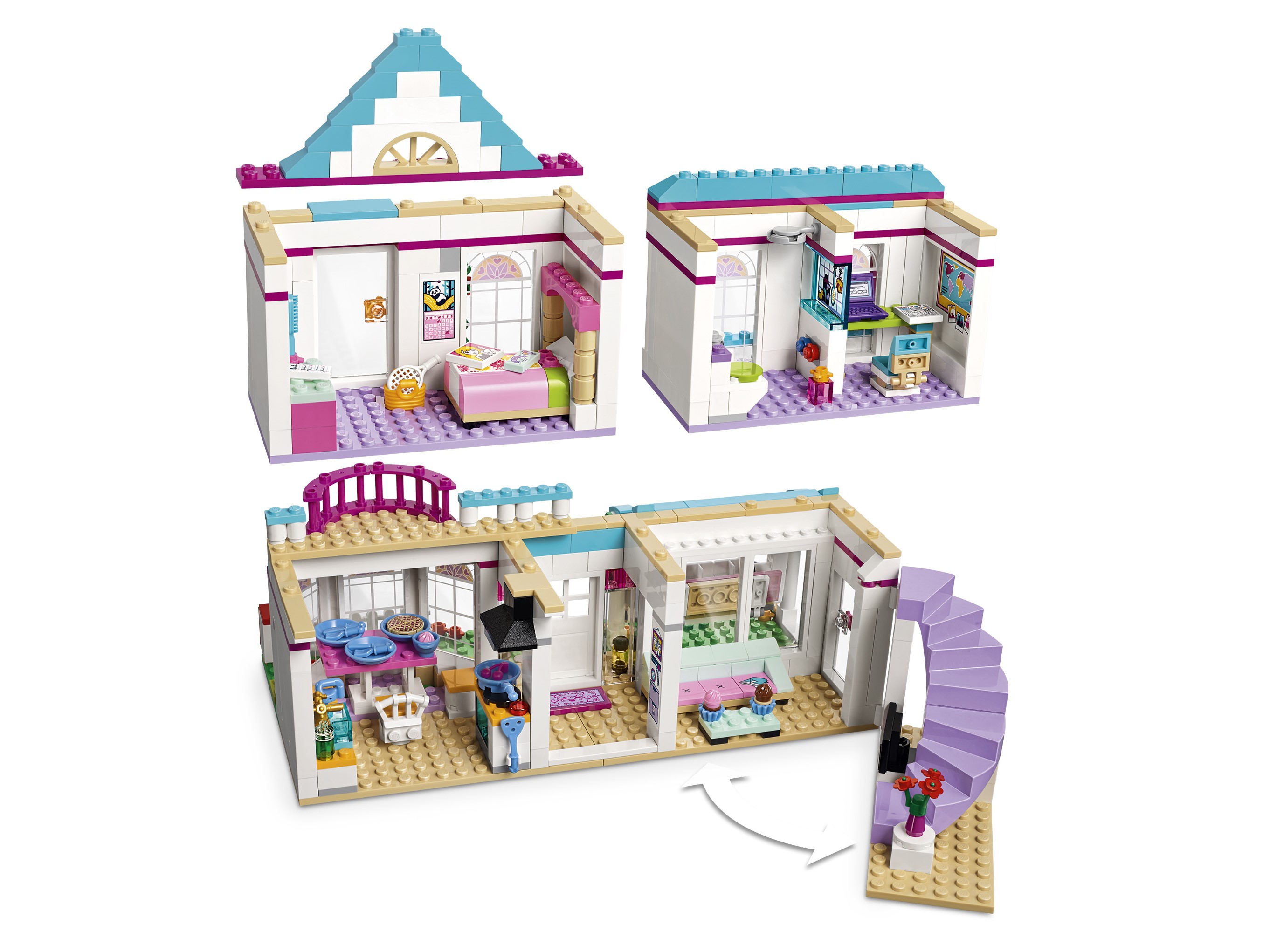 Stephanie's House 41314 | Friends Buy online at the Official LEGO® US