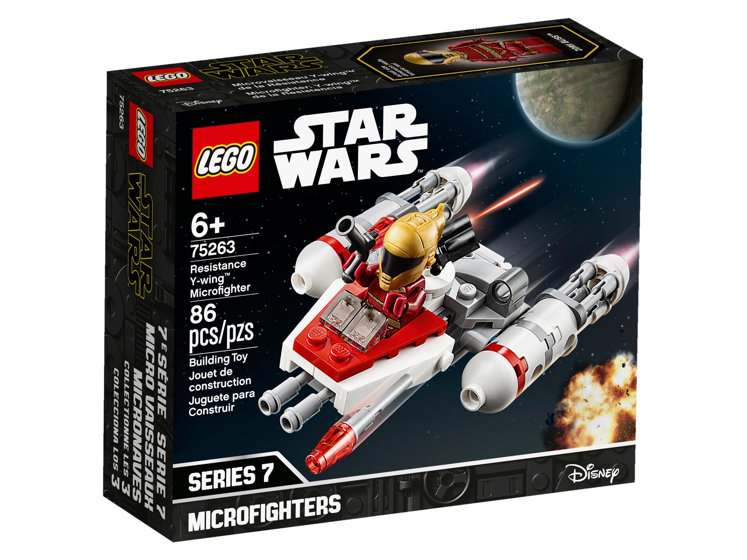 LEGO Resistance Y-wing Microfighter Star Wars TM 75263 for sale online