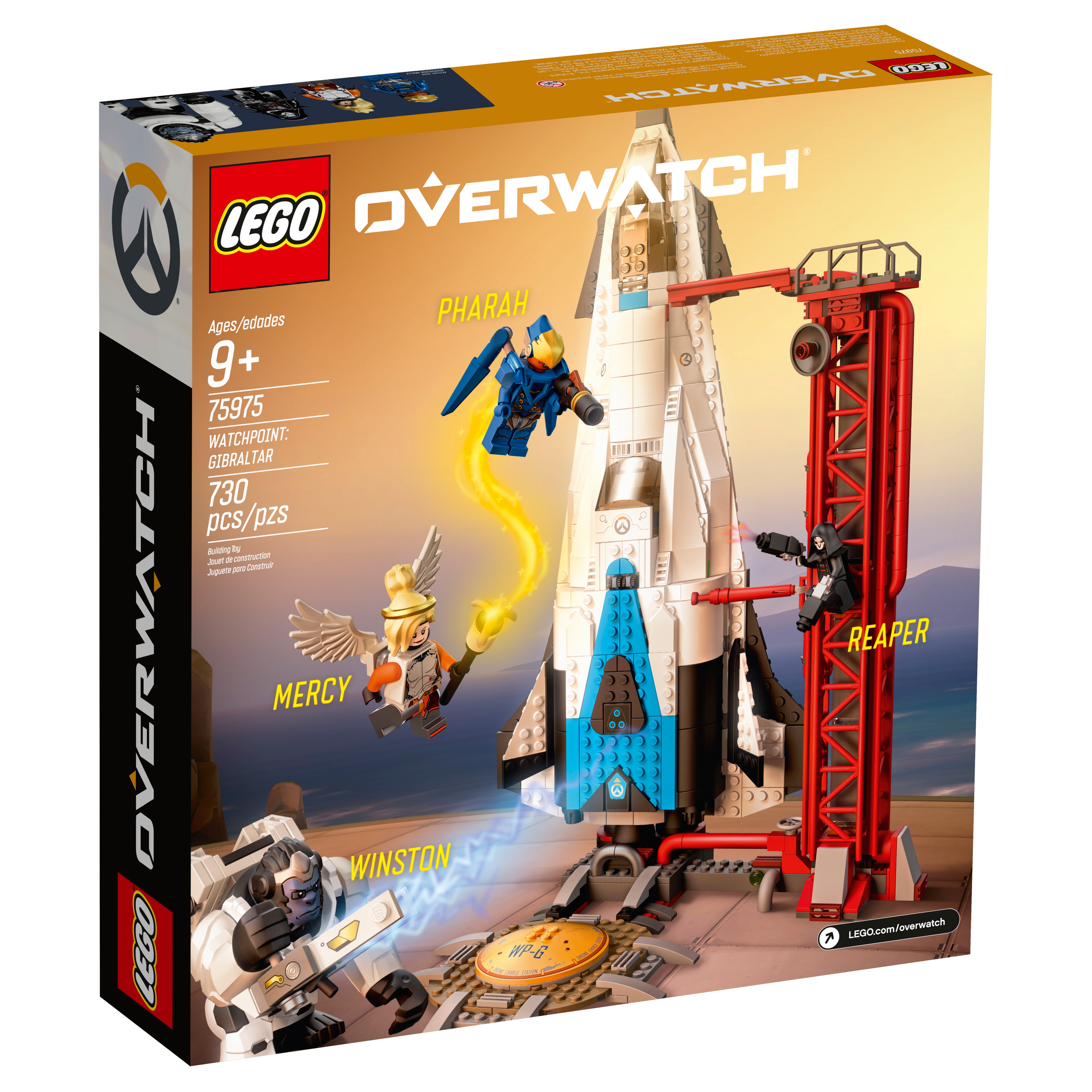 Lego ® Overwatch ® Winston de watchpoint Gibraltar 75975 ow011 nuevo & sin usar 