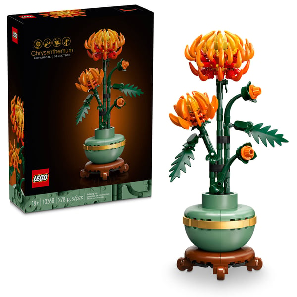 LEGO 10368 Le chrysanthème — visuel 2 sur 8