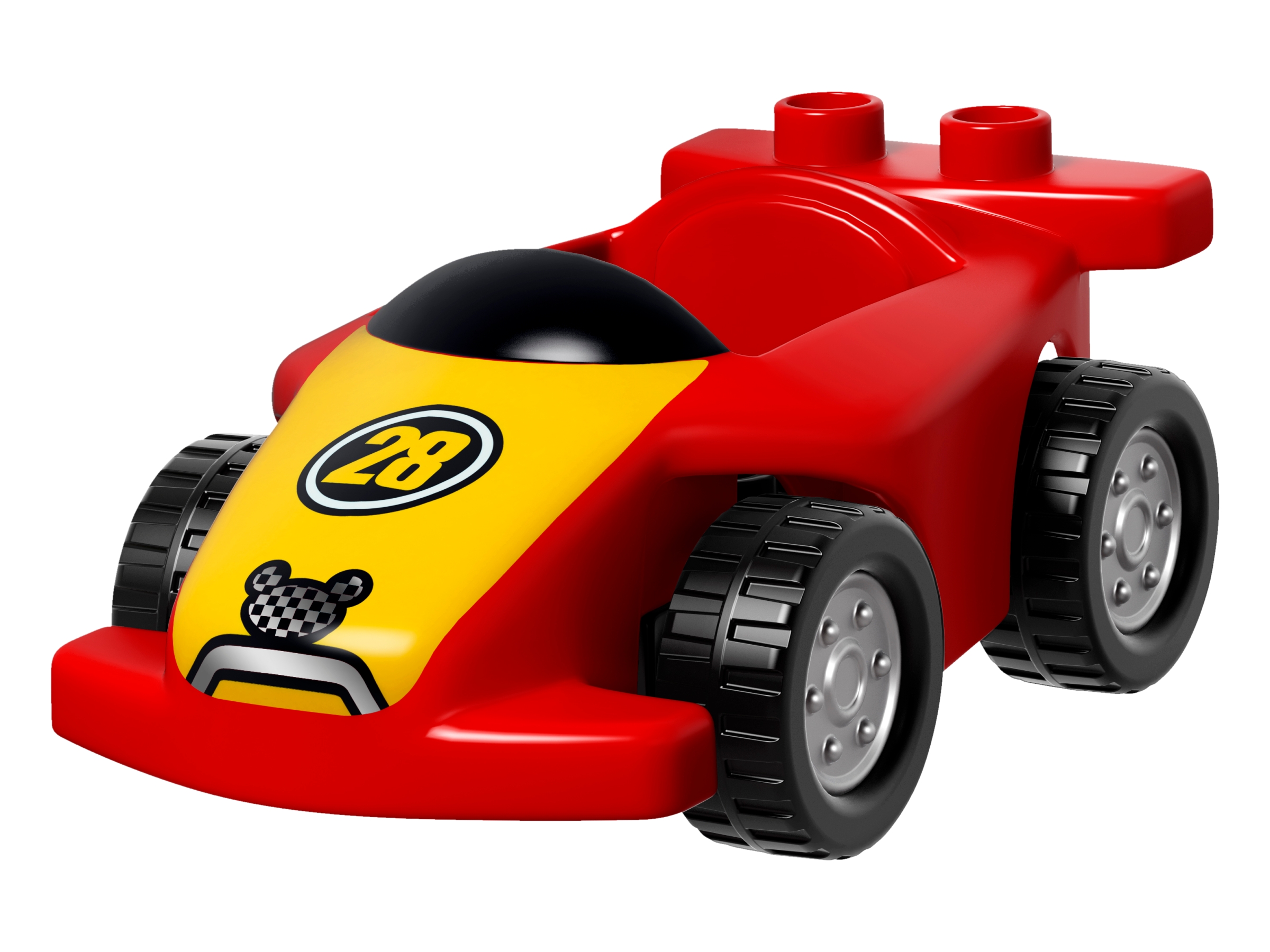 Duplo 2203065 LEGO Duplo incomplet La voiture de course de Mickey 10843 