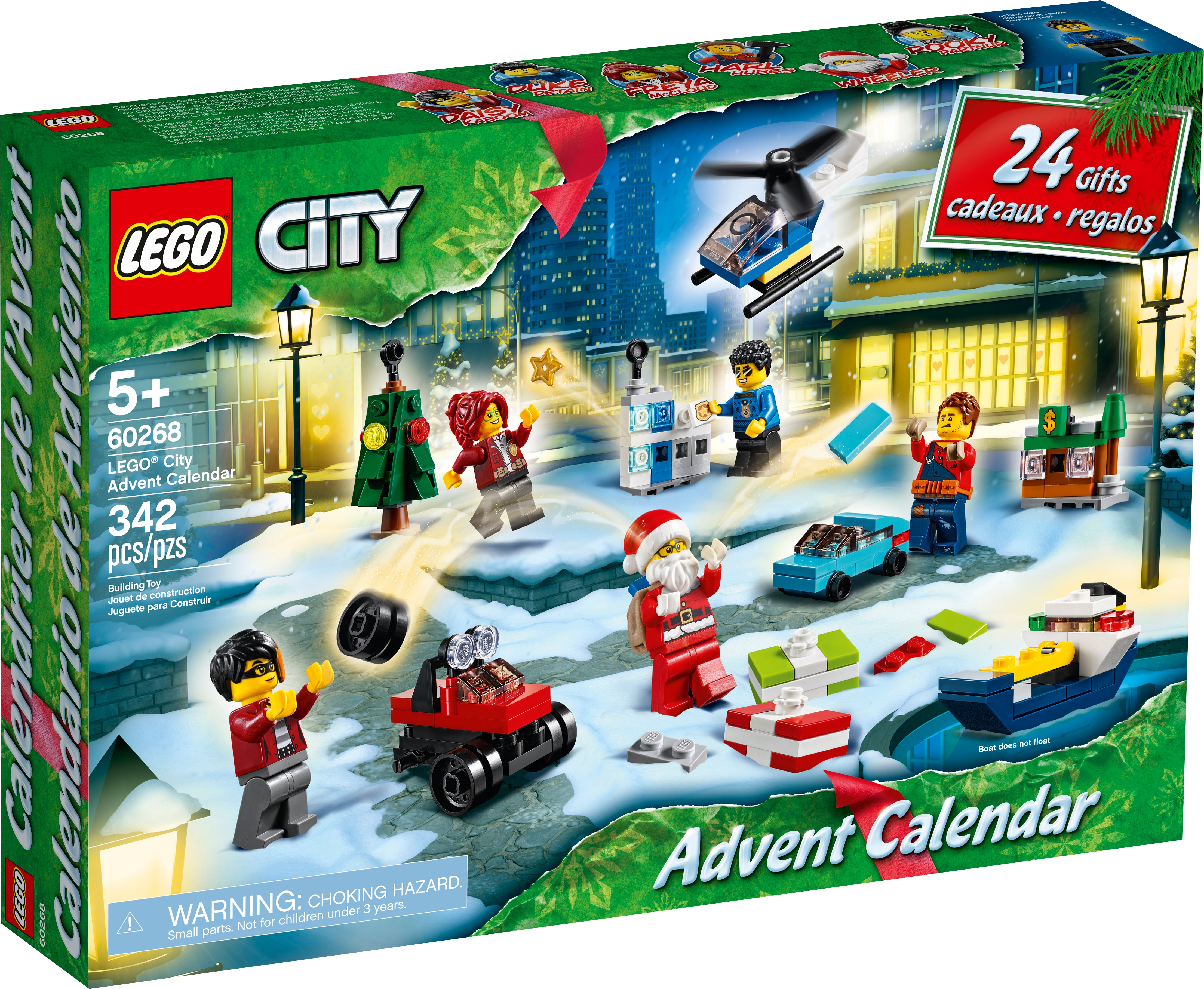 deres Tjen Assassin Julekalender 60268 | City | Officiel LEGO® Shop DK