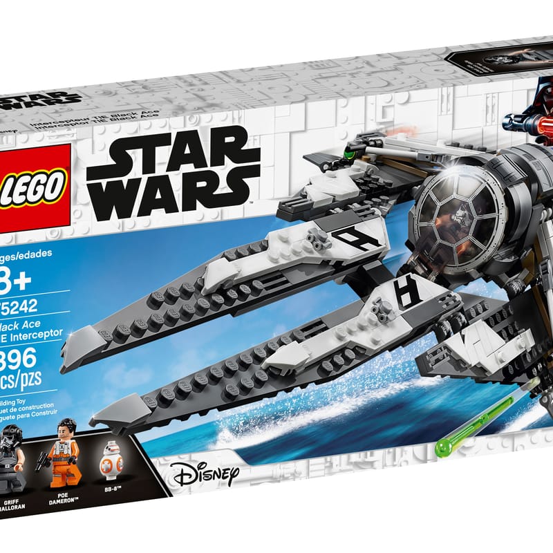 Lego Tie Squadron Black Ace TIE Interceptor™ 75242 Star Wars