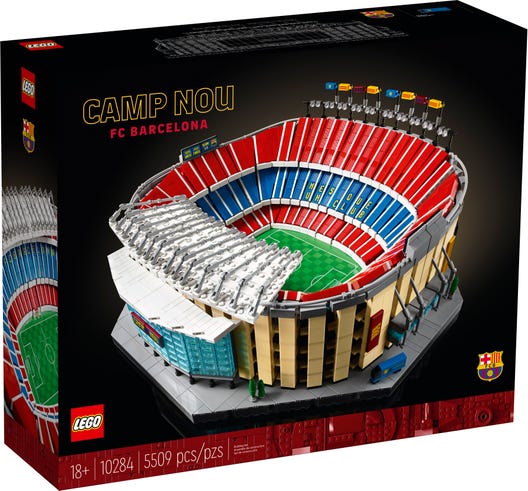 Camp Nou – Barcelona 10284 | Icons | LEGO® Shop ES