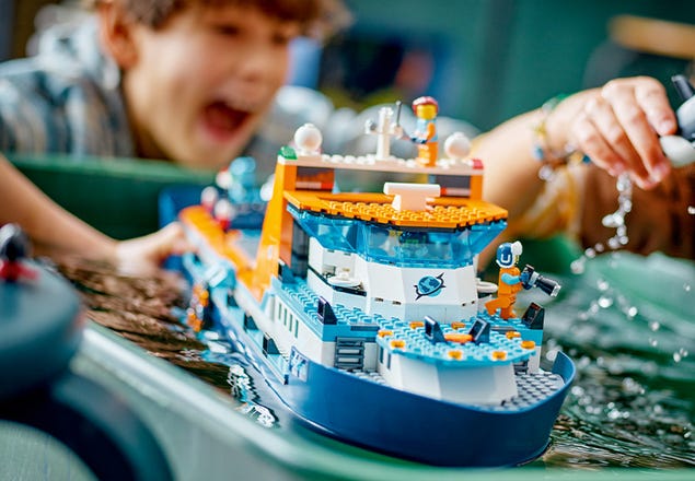 LEGO®60368 - Le navire d’exploration arctique - LEGO® City