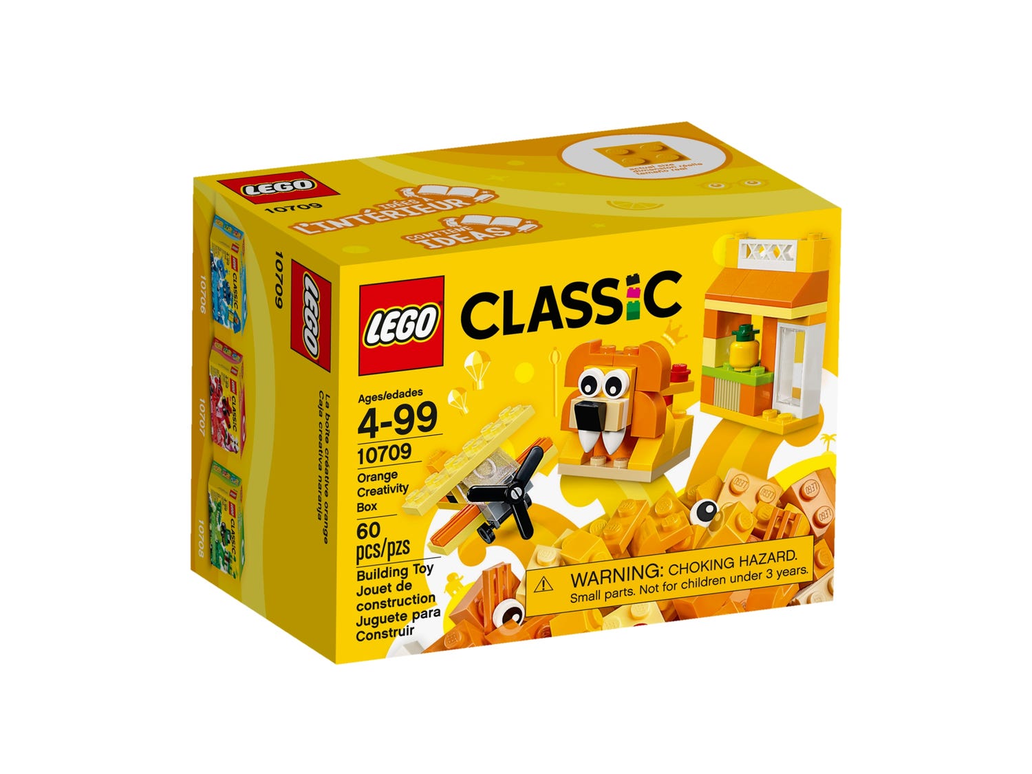 Caja creativa naranja 10709 Classic Oficial LEGO® Shop MX
