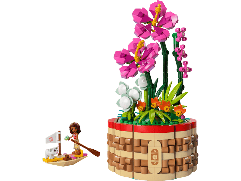 Vaso di fiori di Vaiana — set LEGO 43252