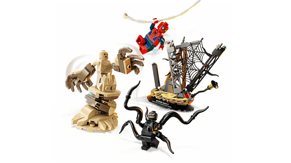 LEGO 76334 Le combat légendaire entre Spider-Man et Sandman — visuel 3 sur 8