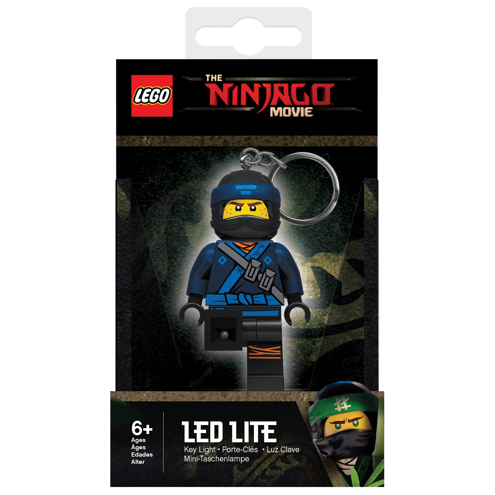 LEGO NINJAGO Key Light United Labels813294 mini LED mit Schlüsselanhänger 
