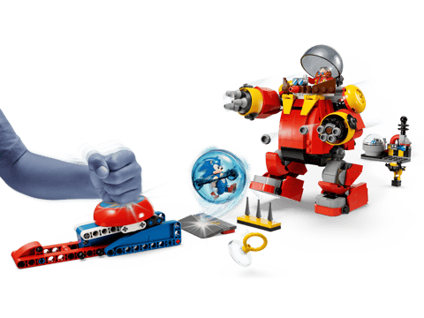 Sonic vs. Robot Death Egg del Dr. Eggman — set LEGO 76993