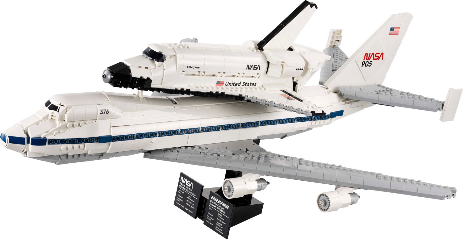 Shuttle Carrier Aircraft 10360 LEGO® Icons Buy online at the