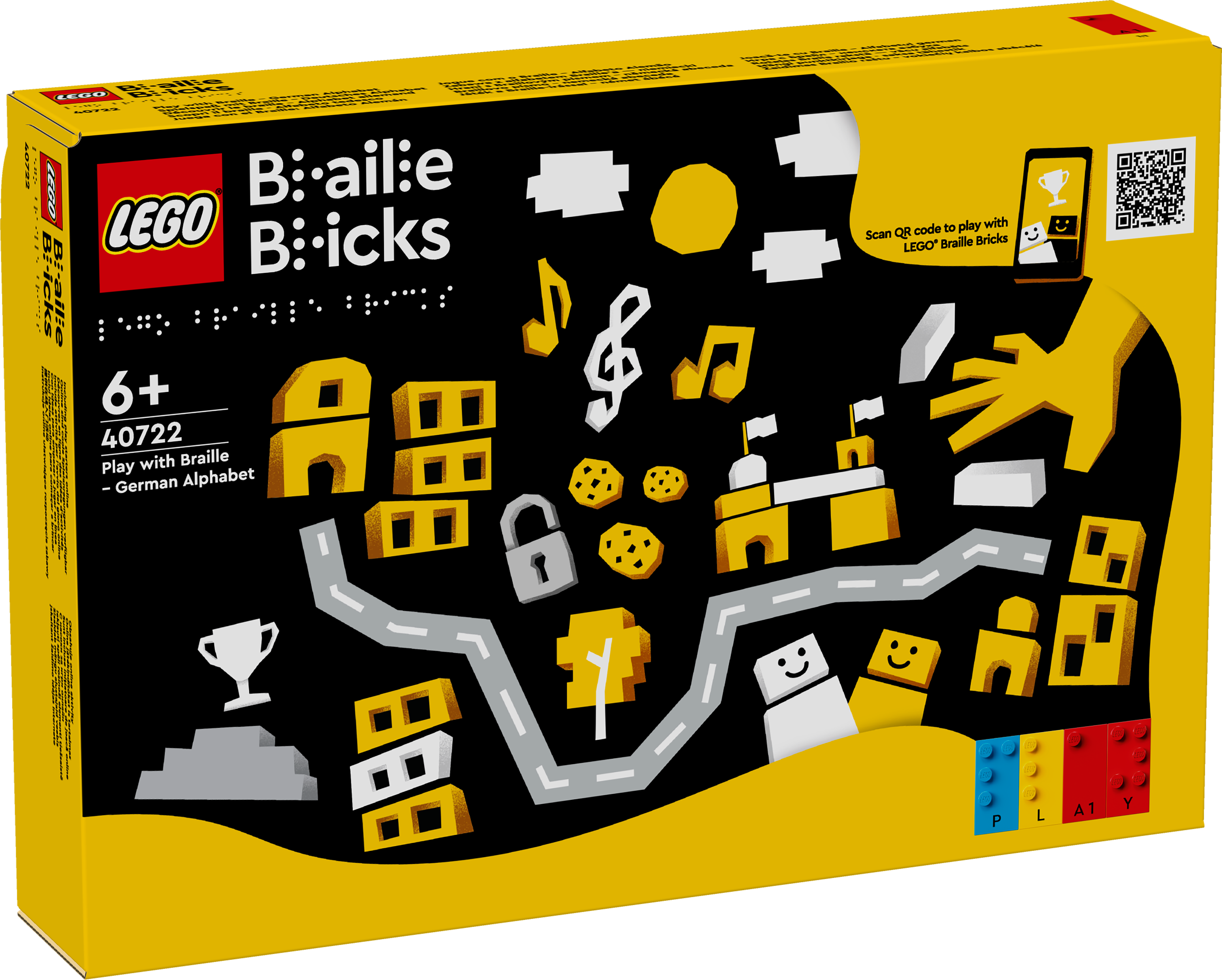 LEGO 40722 - Leg med braille – tysk alfabet