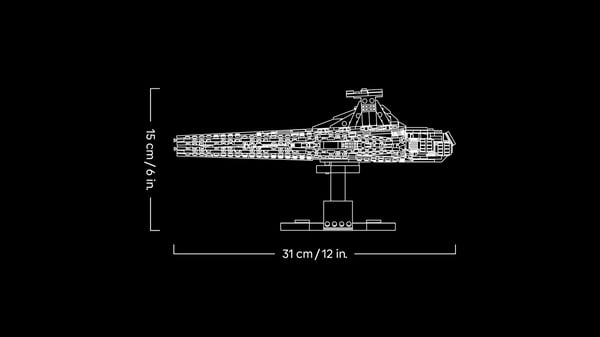 LEGO 75441 Le croiseur d’assaut de classe Venator — visuel 5 sur 8