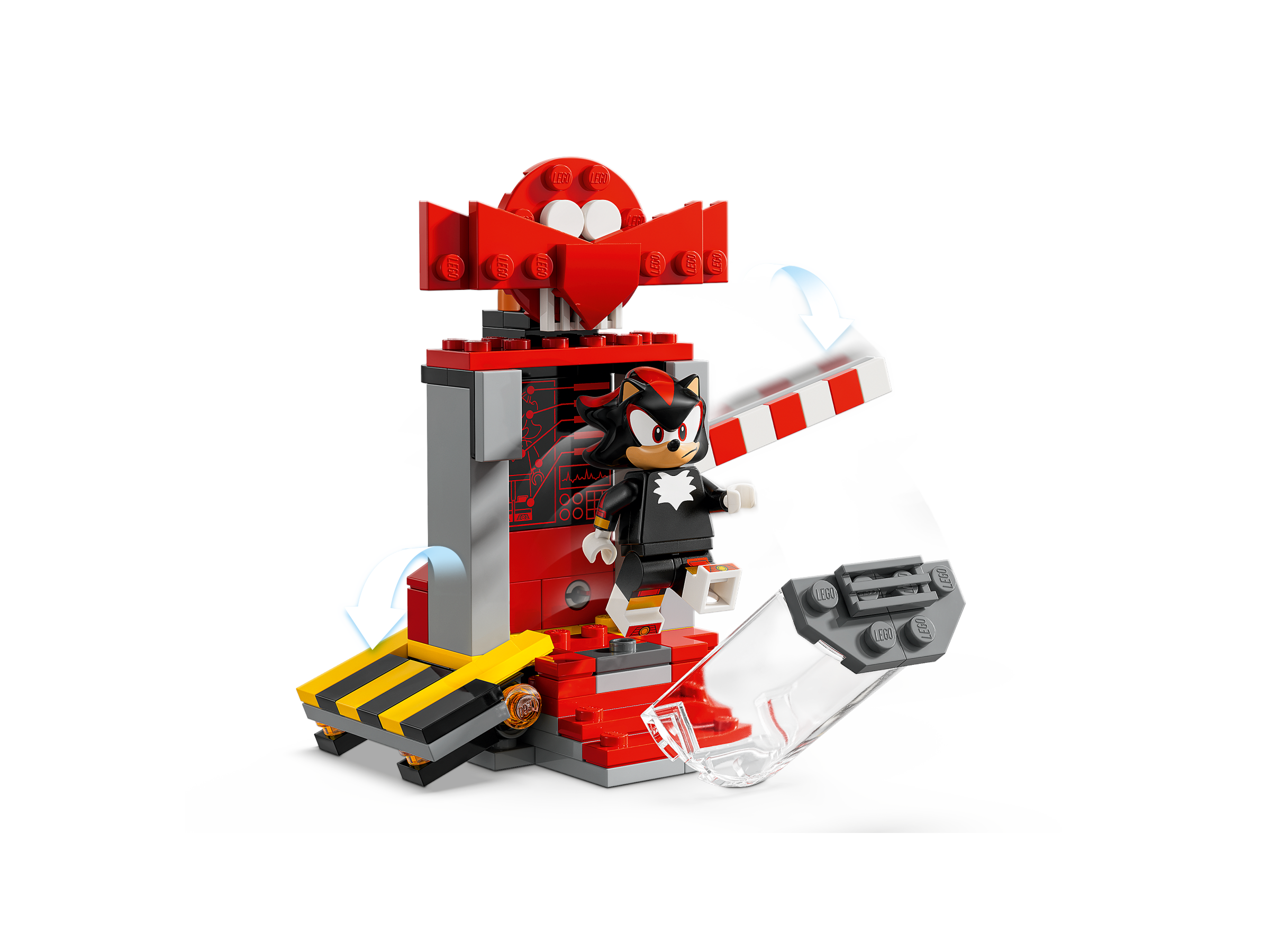 LEGO Sonic the Hedgehog Shadow the Hedgehog Escape Building Set, Gift for  Gamers 76995