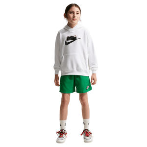 Sweat à capuche Collection Nike x LEGO® pour grands enfants – Blanc