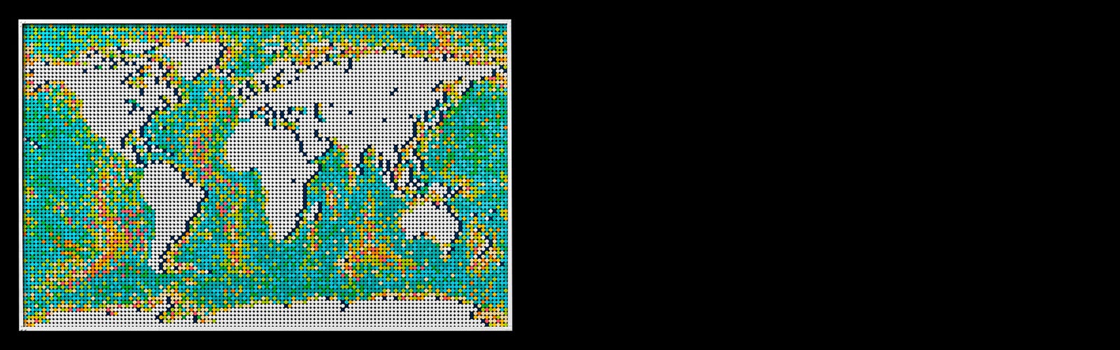 레고 세계 지도