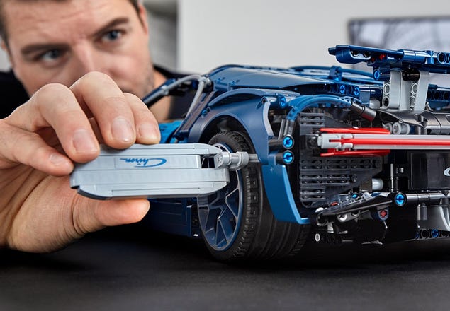 Secréte Lavet af Kom op Bugatti Chiron 42083 | Technic™ | Buy online at the Official LEGO® Shop US