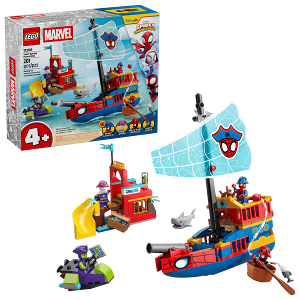 LEGO 11208 Le bateau pirate de l’équipe Spidey — visuel 2 sur 8