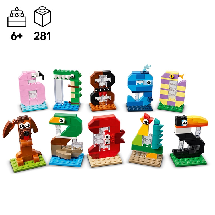 バースデー 数字セット 40807 | その他 |レゴ®ストア公式オンライン