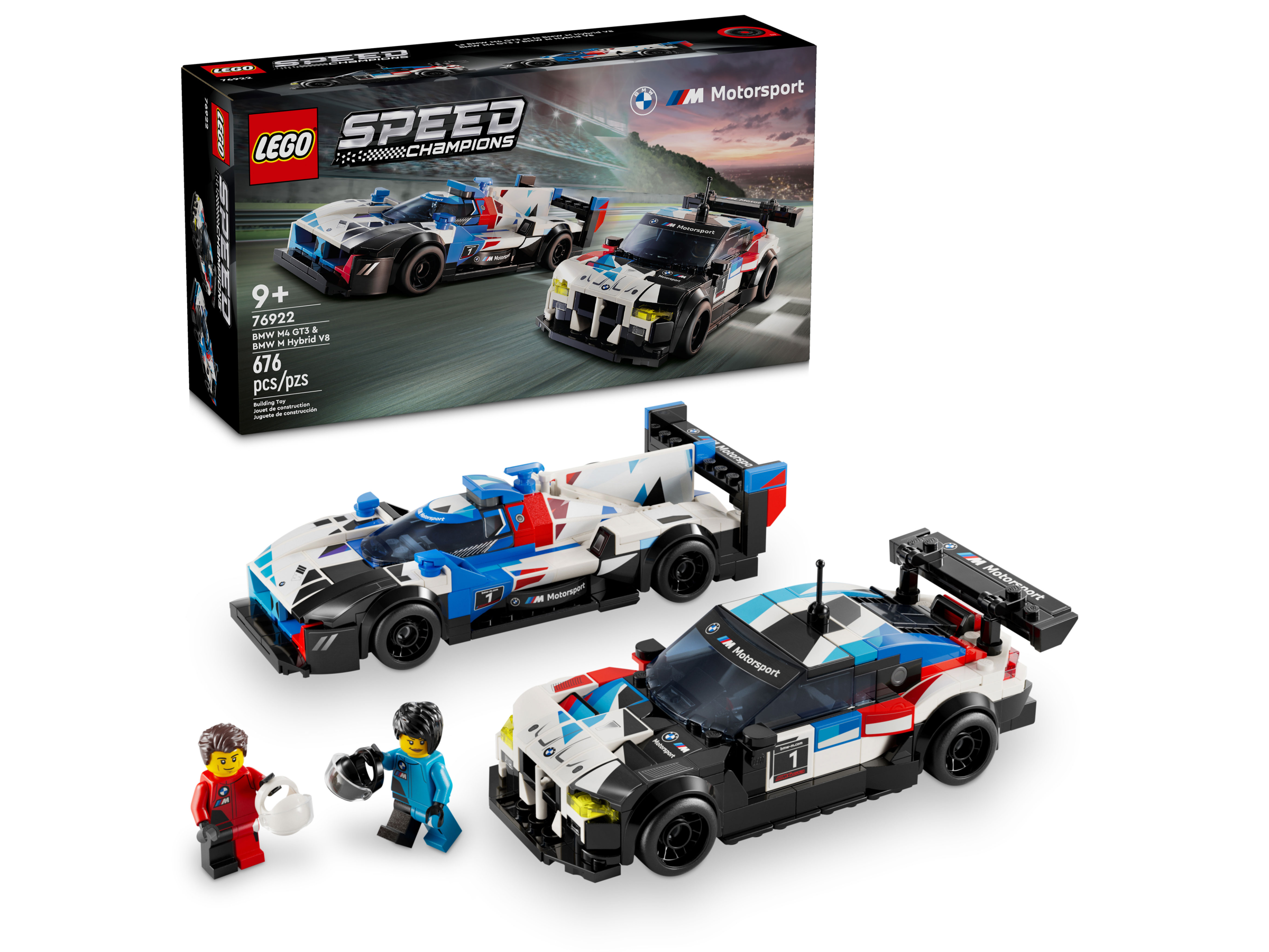 LEGO Speed Champions 2024 sets: BMW, Audi, Ford & Formula 1!
