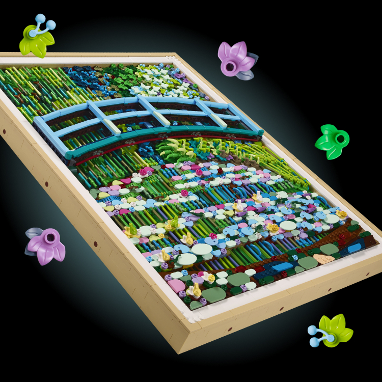 Claude Monet ＜睡蓮の池に架かる橋＞ 31220 | アート |レゴ®ストア