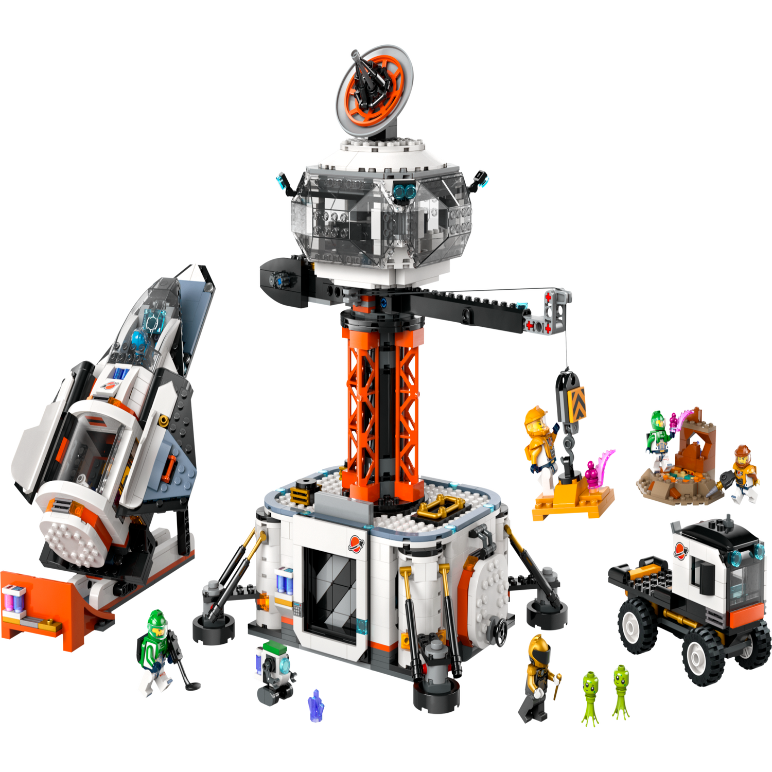 Space Base and Rocket Launchpad 60434 | City | Buy online at the Official  LEGO® Shop US