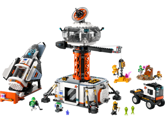 LEGO 60434 - Rumbase og raketaffyringsrampe