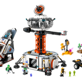 Space Base and Rocket Launchpad 60434 | City | Buy online at the Space Base and Rocket Launchpad 60434 | City | Buy online at the