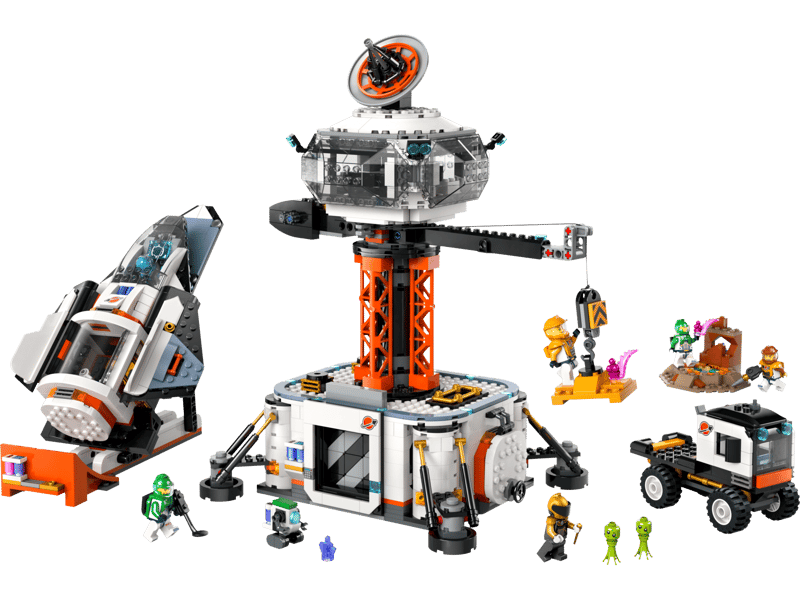 Base spaziale e piattaforma di lancio — set LEGO 60434