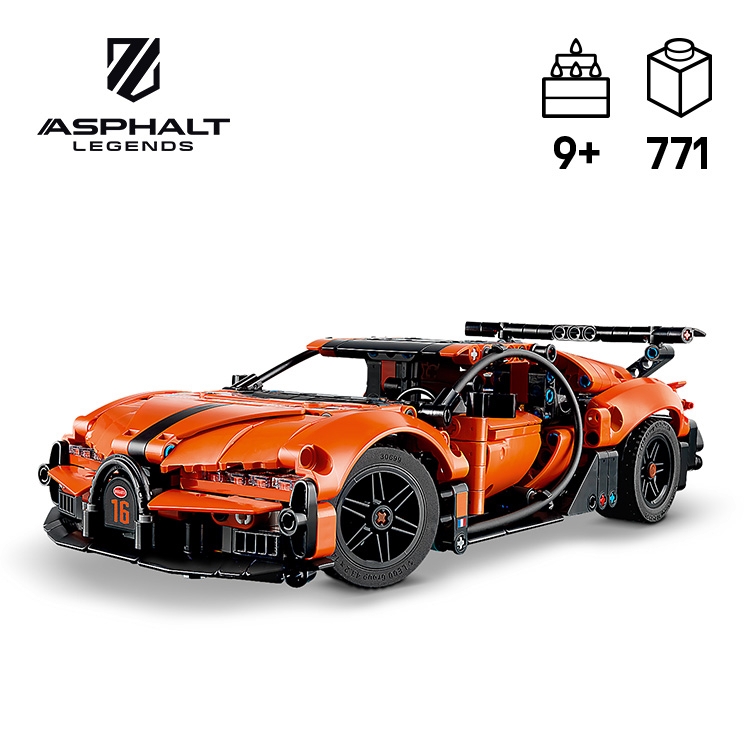 Bugatti Chiron Pur Sport ハイパーカー 42222 | テクニック |レゴ