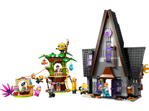 I Minions e la villa della famiglia di Gru — set LEGO 75583