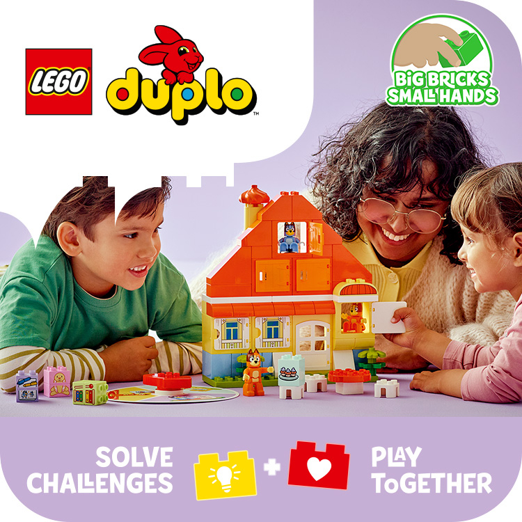 Bluey's Family House with Memory Game 10459 | DUPLO® | Buy online at ...